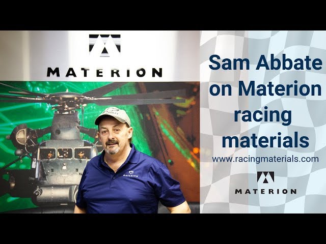 Sam Abbate on the Excellence of Materion Racing Materials