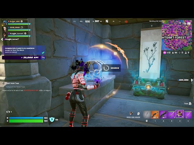 Fortnite C6S1 Gameplay Squad Zero Build Crowned Victory Royal 48 2025 02 10