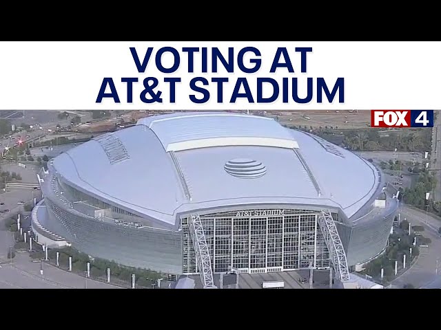 AT&T Stadium to serve as Election Day voting location