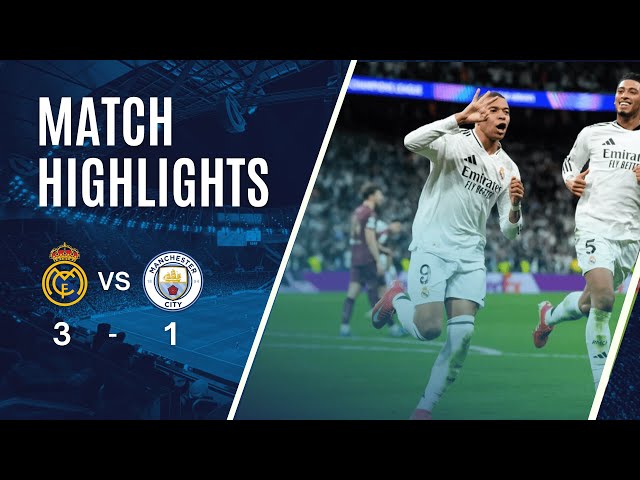 Real Madrid vs Manchester City Highlights -All Goals