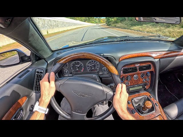 Pristine Aston Martin DB7 V12 Manual - How To Respect The Drive (POV)