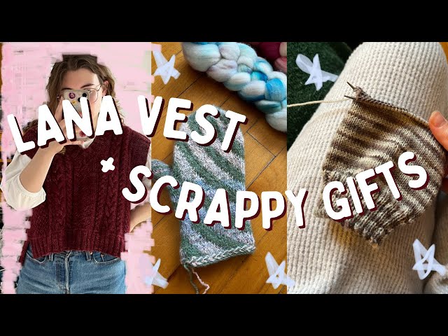 my favourite new knit, scrap yarn gift ideas, & ambitious knitting plans // knitting podcast 34