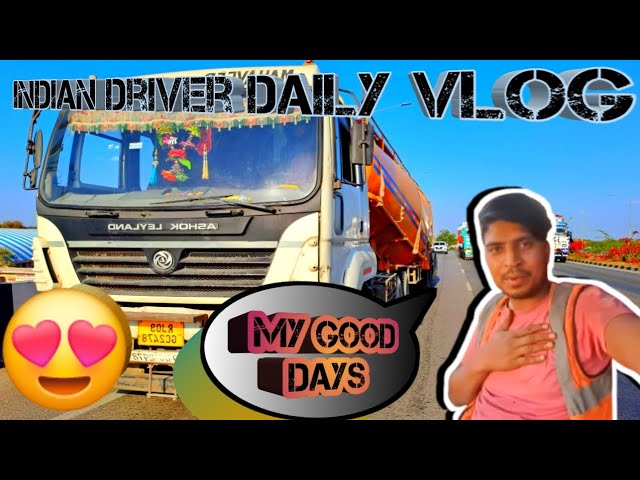 indian truck driver daily vlog video #truckdriver 💯🥰💚 truck driver blogar