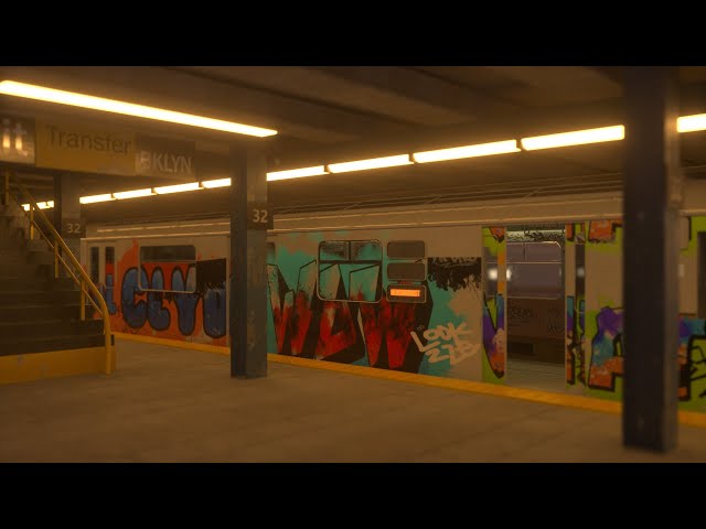 1980's New York City Subway Ride in Virtual Reality