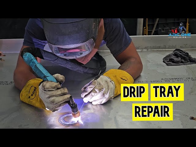 Stainless Steel Drip Tray Alteration & Repair