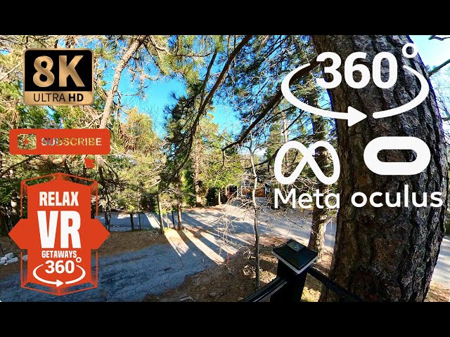 VR 360° 8k GETAWAYS // RELAX IN 360 VR VIDEO