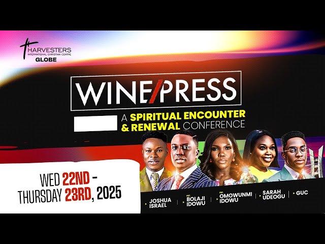 Winepress 2025 Day 2 || Maximizing The Ministry Of The Holyspirit || Pst Bolaji Idowu | Jan 23rd '25