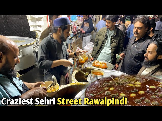 Craziest Sehri Scene  In Rawalpindi -Best Sehri In Rawalpindi