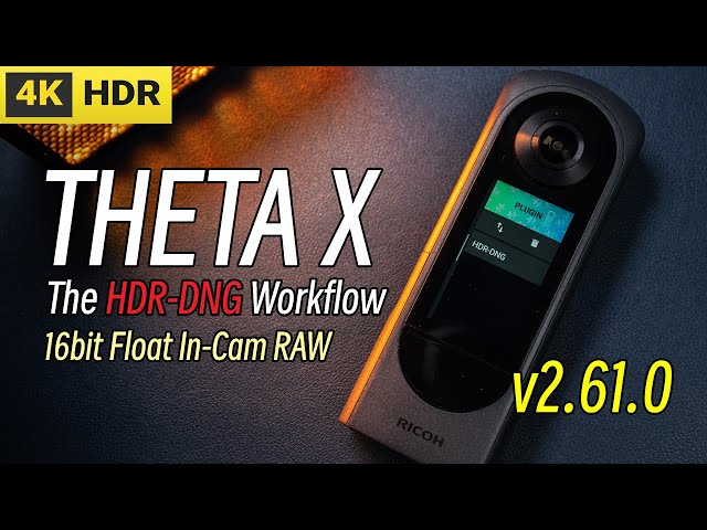 THETA X HDR-DNG is HERE Right Now.  GOODBYE to THETA Z1