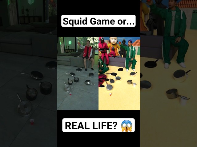 Squid game moment..? 😳 #squidgame #parody