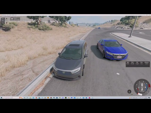 BeamNG drive 2023 Honda Odyssey