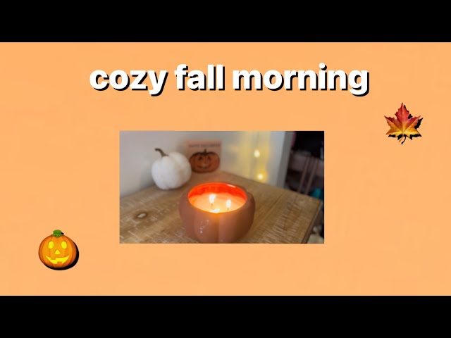 Cozy fall morning 🍁🎃