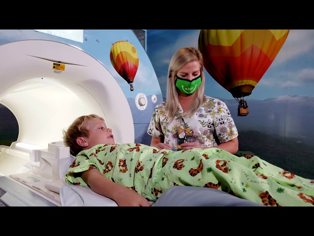 Virtual pediatric MRI tour