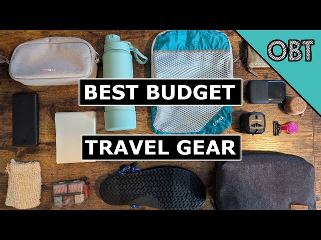 Best Budget Travel Gear for Carry-On Only Travelers