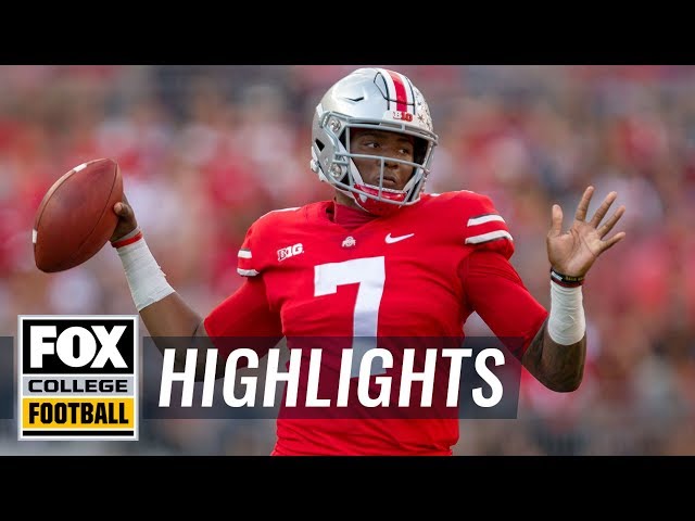 Ohio State vs. Indiana | FOX COLLEGE FOOTBALL HIGHLIGHTS