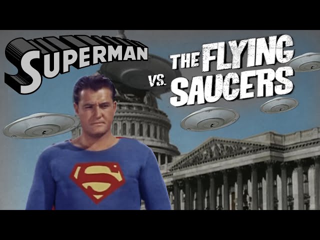 1950's Superman vs the Flying Saucers