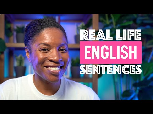 REAL LIFE ENGLISH | Creative Thinking & Sentence Creation [Episode 01]