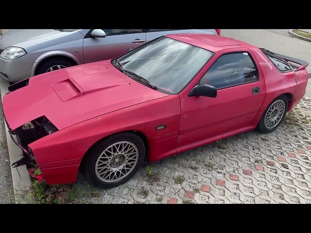 *Forgotten "MAZDA RX-7" without engine/gearbox*