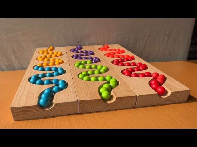 Triple Tracks | Marble Run Race ASMR | Triple Tracks