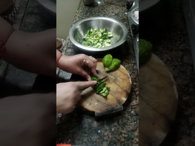 @indira cooking channel Karela ka sabji cooking