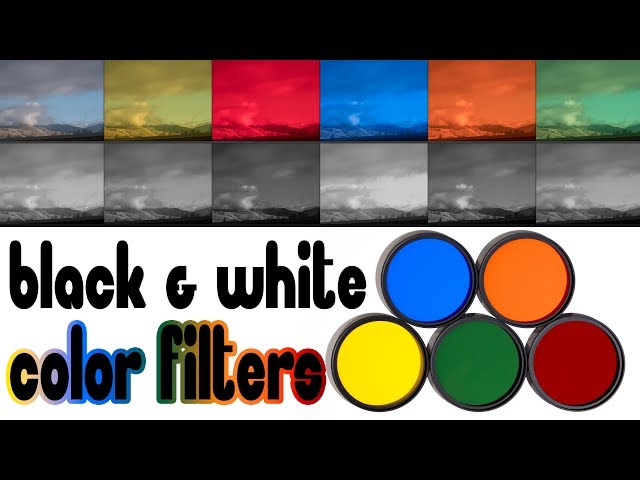 Color Filters for Black & White Photography ► Bringing Back the Old Basics (PLUS: Contest Info)