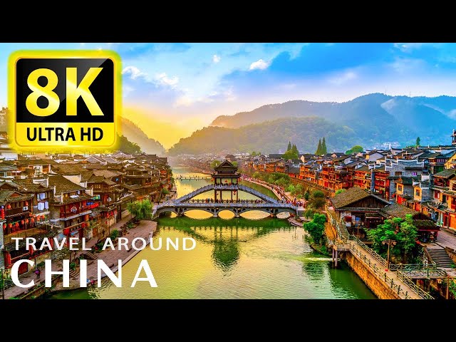 Best of China 8K HDR Ultra HD - Relaxing nature movie with soothing music