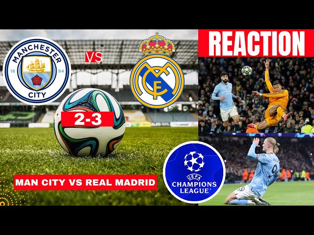 Man City vs Real Madrid 2-3 Live Champions League Football UCL Match  Score 2025 Highlights Vivo