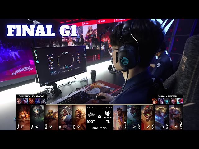 100 vs TL - Game 1 | Grand Finals LTA 2025 Split 1 | 100 Thieves vs Team Liquid G1 full