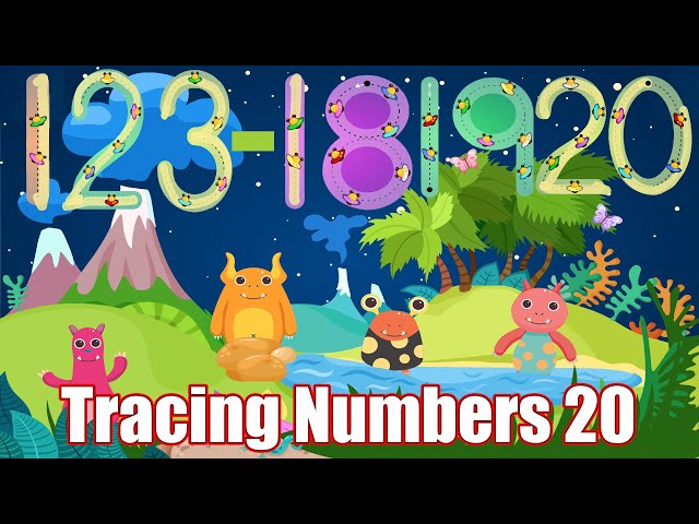 Meet the Numbers Writing 1 to 20 - Preschool All in One Basic Skills Learning