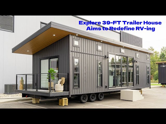 Explore 39-FT Trailer House Aims to Redefine RV-ing