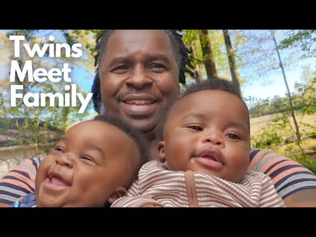 Twins Meet  Grandmother For The First Time  | Farm Update