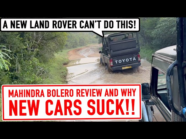 A new Land Rover Defender CAN’T DO THIS JOB! (Mahindra Bolero Review)