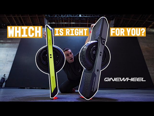 Onewheel GT and Onewheel Pint X Comparison