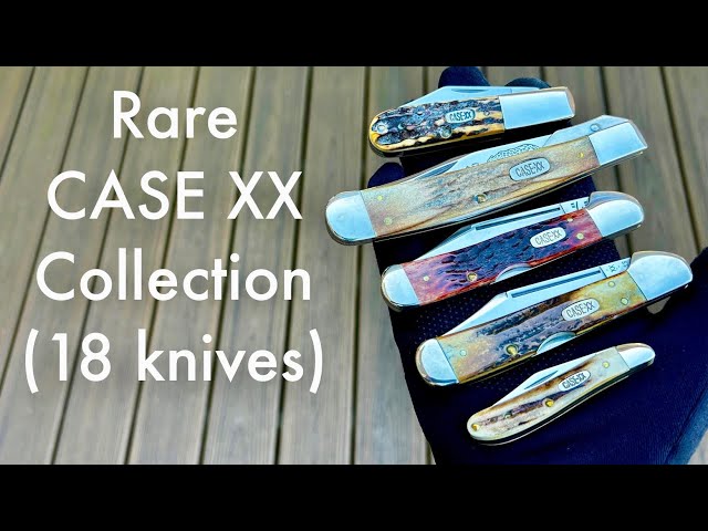 Unboxing 18 Rare CASE XX Pocket Knives from the 1990s – Hidden Treasures in Original Boxes! Jaguar