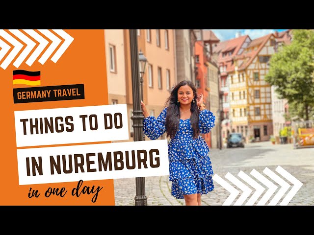 Things to Do in Nuremberg in One Day: 4K Germany Travel Vlog