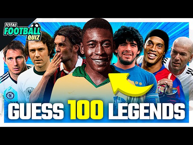 GUESS THE 100 LEGEND PLAYERS | TFQ QUIZ FOOTBALL 2023