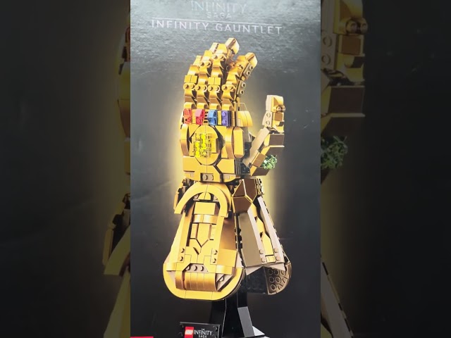 LEGO INFINITY GAUNTLET - MARVEL WANT IT? LINK IN COMMENTS - THANOS GLOVE AVENGERS