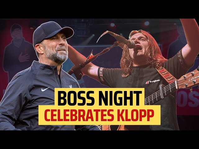 A celebration of Jurgen Klopp | Jamie Webster @ BOSS NIGHT