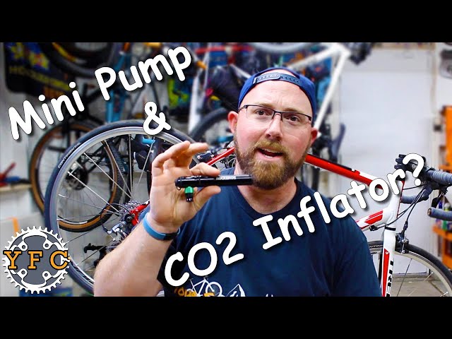 CO2 Inflator & Mini Pump Combined