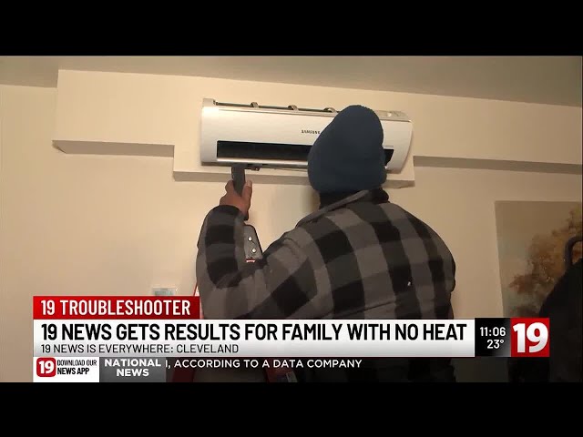 Cleveland family of six without heat entire winter