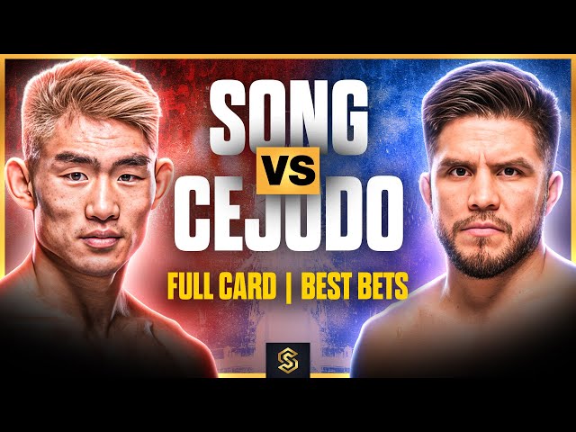 BEST BETS: UFC Cejudo vs Song (71% Win Rate)