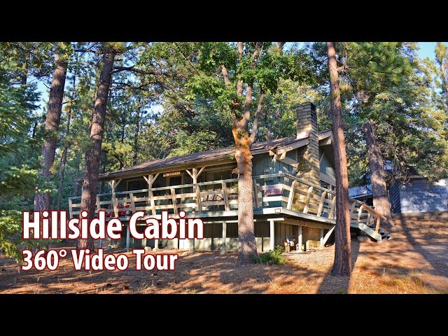 Hillside Cabin 360 video tour