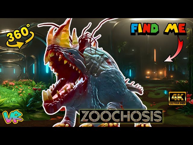 Zoochosis Monster Rhino | Zoochosis 3  | Finding Challenge 360 |  VR 360