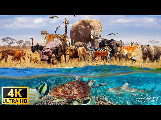 4K Animal World : Admire the world's beautiful animals with fascinating footage | FULL EPISODES