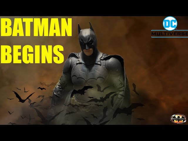 McFarlane DC Multiverse Batman Begins Batman Dark Knight Christian Bale Action Figure Review