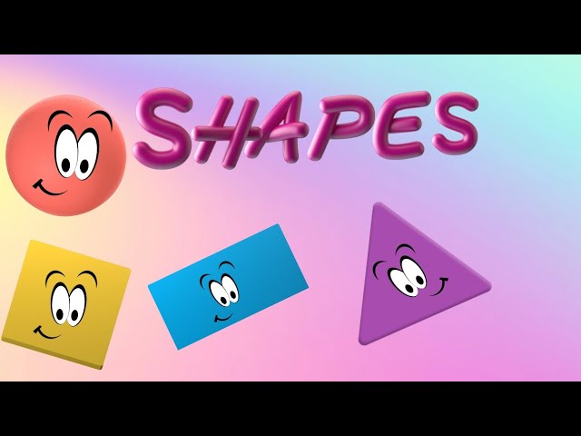 shapes learning song for kid // shapes// kidsland