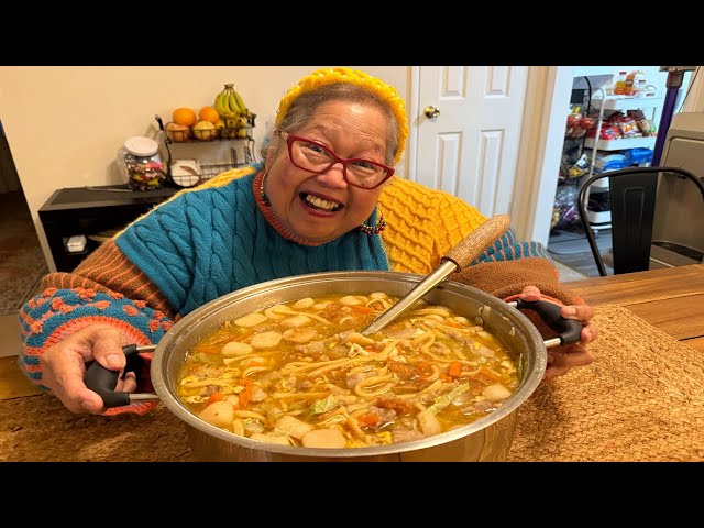 Beef Lomi Recipe | Filipino Noodle Soup | Home Cooking With Mama LuLu