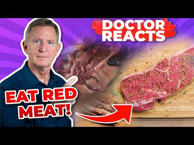 RED MEAT HEALS EVERYTHING?... HERES WHY - Doctor Reacts