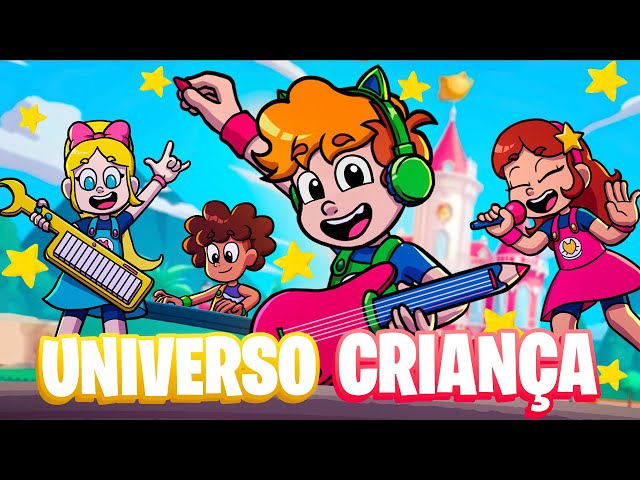 Universo Criança 🎵 Gato Galactico 🎸 | Clipe de música em Desenho Animado