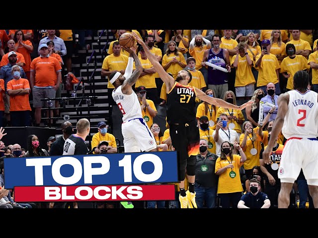 Top 10 BLOCKS of the 2020-21 NBA PLAYOFFS 👋